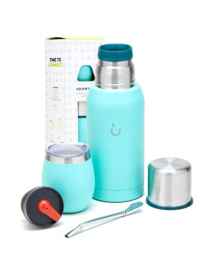 Kit de Mate BALIBETOV Aqua - Taza, Bombilla y Termo 750ml