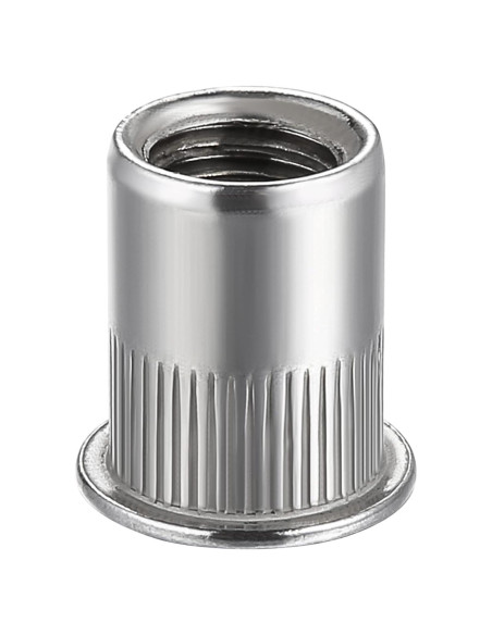 100 Tuercas Remachadas M10 Acero Inoxidable 304 Wensilon