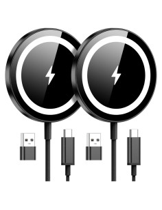 Cargador Mag-Safe Inalámbrico 15W WRVVR para iPhone 16-12