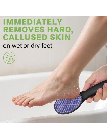 Lima de Pies de Vidrio Nano SMZHealing - Exfoliante Efectivo