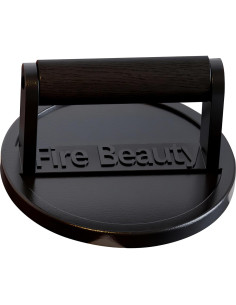 Prensa de Hamburguesa Fire Beauty 16.5 cm Hierro Fundido 2