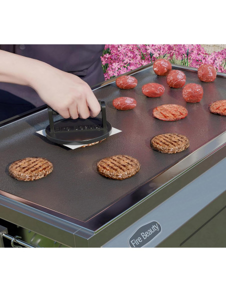 Prensa de Hamburguesa Fire Beauty 16.5 cm Hierro Fundido