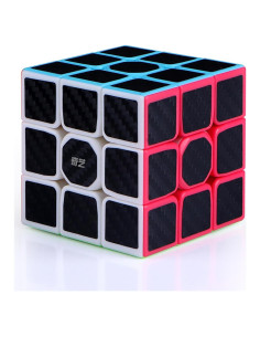 Cubo Mágico de Velocidad 3x3 AHYUAN Fibra de Carbono 99g