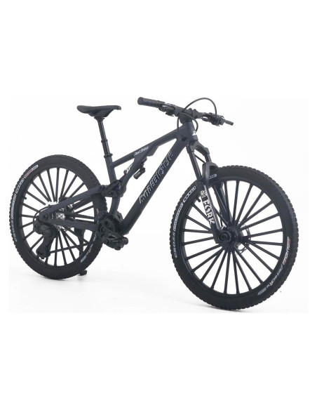 Bicicleta de Montaña Mini DS Dual Slalom Ziyue 1:8 Negro