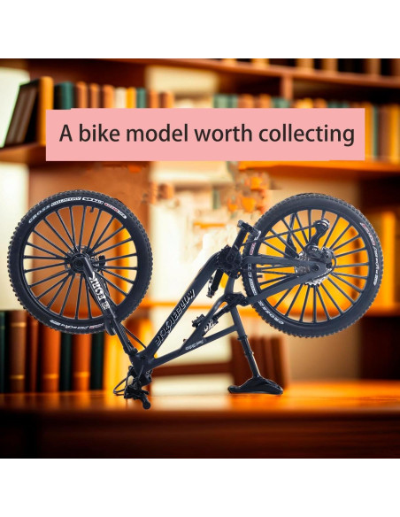 Bicicleta de Montaña Mini DS Dual Slalom Ziyue 1:8 Negro