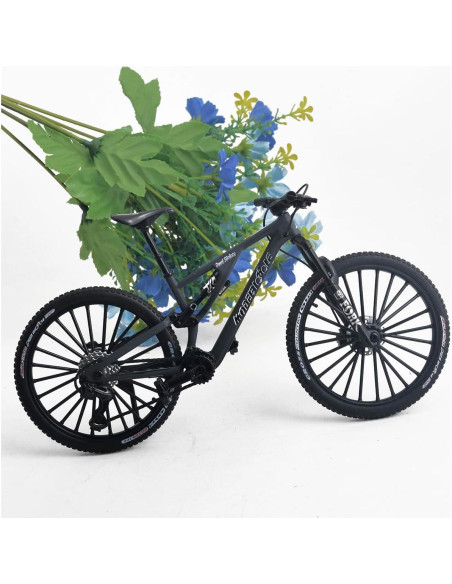 Bicicleta de Montaña Mini DS Dual Slalom Ziyue 1:8 Negro