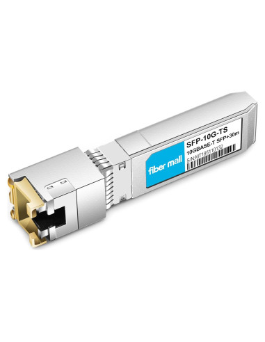 Módulo Transceptor SFP+ a RJ45 10GBASE-T Fiber Mall 30m