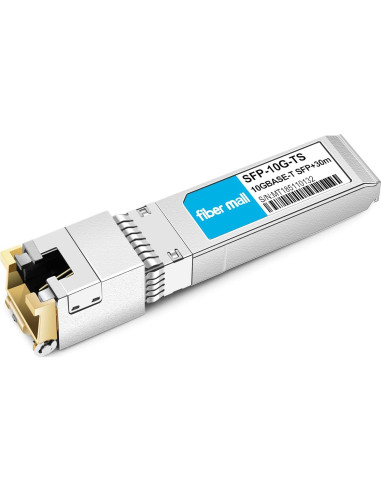 Módulo Transceptor SFP+ a RJ45 10GBASE-T Fiber Mall 30m