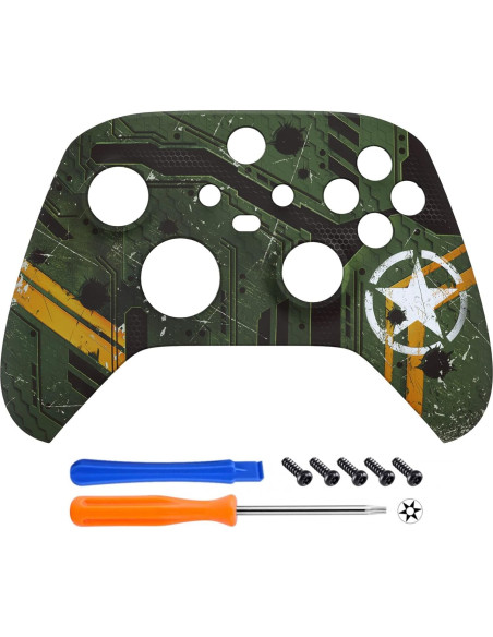 Carcasa Frontal eXtremeRate Mecha Militar para Xbox Series X/S