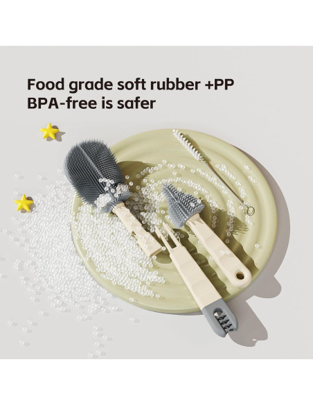 Juego de Limpiadores de Botellas Gulsmami 7 en 1 Viaje Juego de Limpiadores de Botellas Gulsmami 7 en 1 Viaje