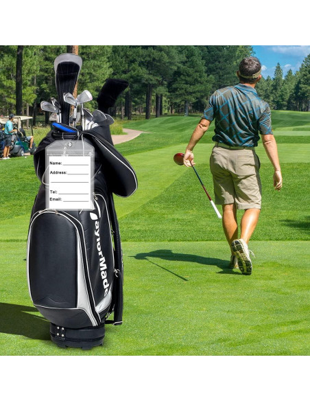 Soportes de Etiquetas de Equipaje CruiSeaU 15.24x22.86 cm - 2 Paquetes