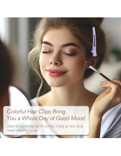 Paquete de 10 Clips de Pelo Kootinn con Banda Antideslizante 2
