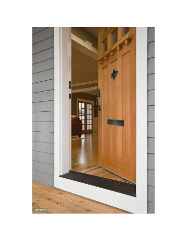 Agujero de puerta de latón QCAA con visor 160 bronce veneciano