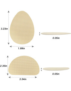 Almohadillas Antideslizantes para Zapatos Egowry - 2 Beige 2