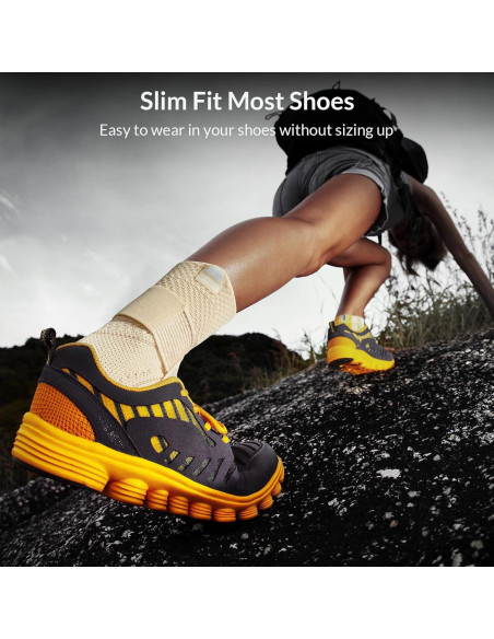 Soporte de Compresión para Tobillo ZOELION Beige Pequeño