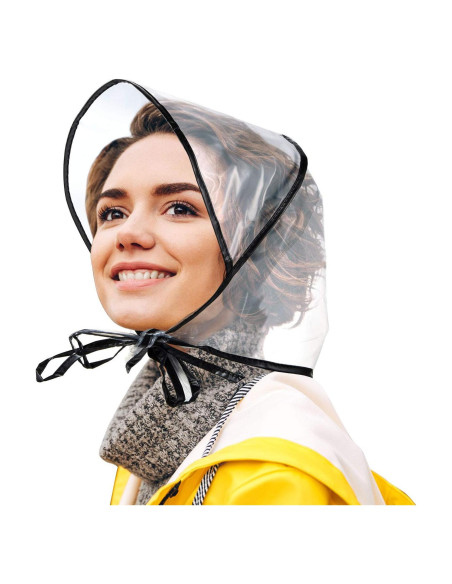 Gorros de Lluvia Reutilizables SATINIOR 6 Pcs para Mujeres