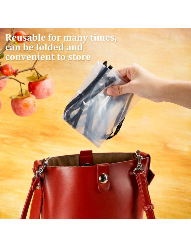 Gorros de Lluvia Reutilizables SATINIOR 6 Pcs para Mujeres