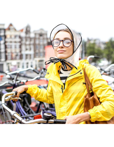 Gorros de Lluvia Reutilizables SATINIOR 6 Pcs para Mujeres