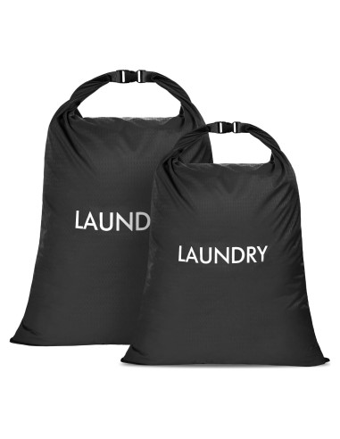 Paquete de 2 Bolsas de Lavandería CANBOX Nylon Impermeable