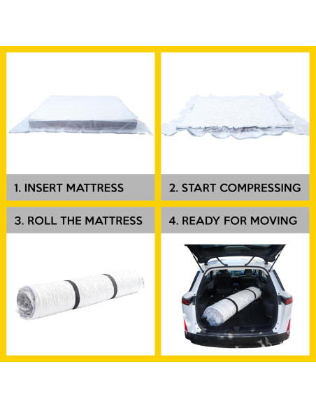 Bolsa de Colchón al Vacío WORKKOOL TWIN/TWIN-XL 1.02 kg