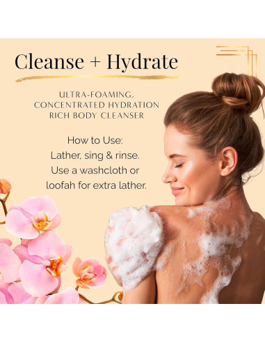 Gel de Ducha Hidratante Nakery Beauty 350ml - Piel Sensible