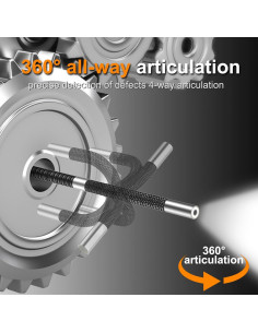 Cámara de Inspección Articulada 360 Boresoeil Ptool 1.0M HD 2