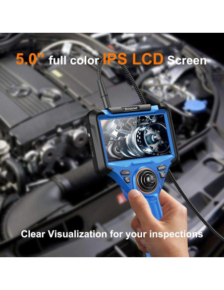 Cámara de Inspección Articulada 360 Boresoeil Ptool 1.0M HD