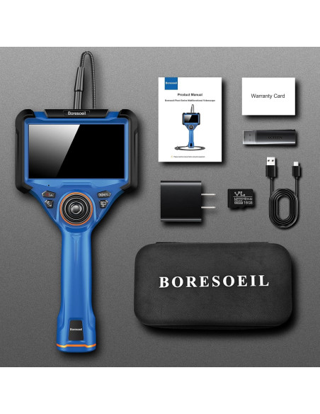 Cámara de Inspección Articulada 360 Boresoeil Ptool 1.0M HD