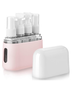 Juego de 4 Botellas de Viaje Madenia 50ml Aprobadas por TSA