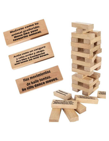 Juego de Bloques Bilingües 1step2dream - Aprendizaje Español Juego de Bloques Bilingües 1step2dream - Aprendizaje Español