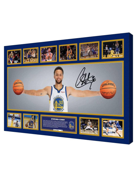 Póster Firmado Stephen Curry 20x30 cm Decoración Infantil