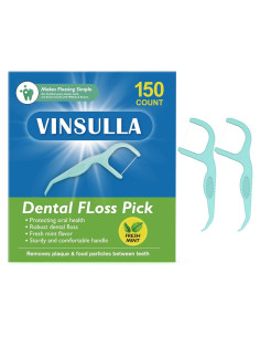 Hilo Dental Profesional VINSULLA Menta Fresca 150 Unidades