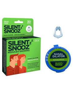 Clip Nasal Anti-Ronquidos Silent Snooz Eucalipto - Reutilizable