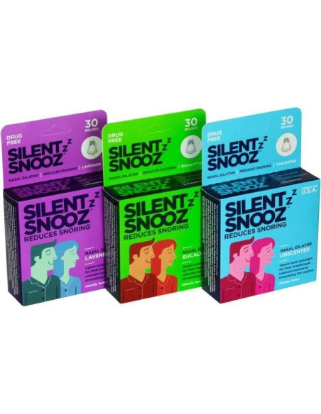 Clip Nasal Anti-Ronquidos Silent Snooz Eucalipto - Reutilizable