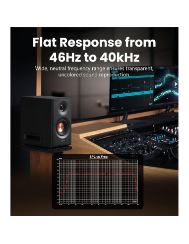 Altavoces Edifier MR5 2.0 Inalámbricos 110W Negro