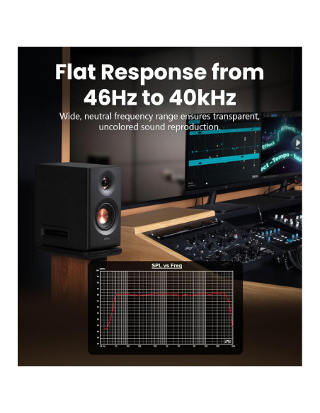 Altavoces Edifier MR5 2.0 Inalámbricos 110W Negro