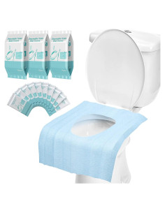 30 Cubiertas de Asiento de Inodoro Desechables XL Mckanti