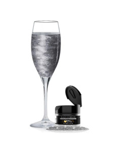 Brew Glitter Brillo Comestible Negro 4g para Bebidas