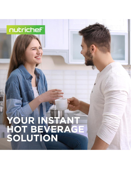 Hervidor de Agua Caliente NutriChef 3.2L Acero Inoxidable