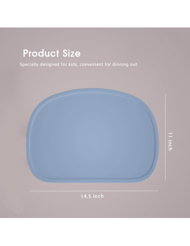 Conjunto de 3 Manteles de Silicona Cuddle Campus Antideslizantes