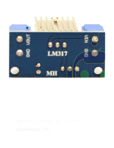 Regulador de Voltaje Ajustable DEVMO LM317 1.5A 4.2-40V 2