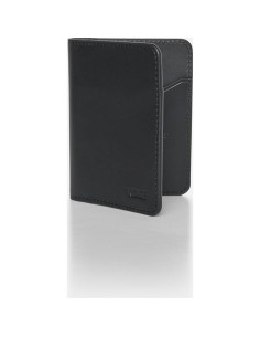 Cartera Bifold Ridge para Hombres - Cuero Negro Medianoche con Bloqueo RFID 2
