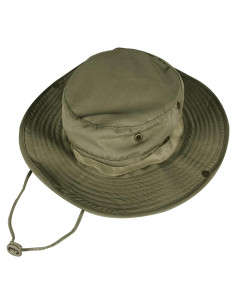 Sombrero de Sol Plegable UPF 50+ Verde Ejército para Hombre y Mujer