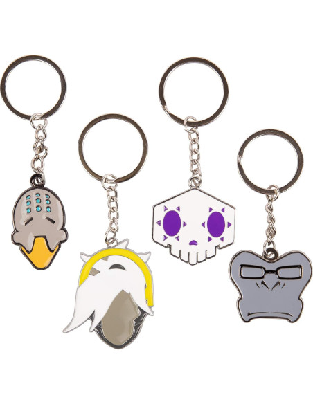 Llavero de Metal Esmalte Overwatch SCS Direct - Set 12 Piezas Llavero de Metal Esmalte Overwatch SCS Direct - Set 12 Piezas