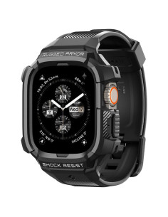Funda Spigen Rugged Armor Pro para Apple Watch Ultra 2/1 - Negro