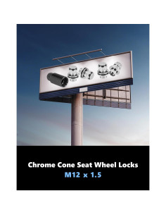 Tuercas de bloqueo de rueda M12x1.5 Maureen para Toyota y Lexus 2