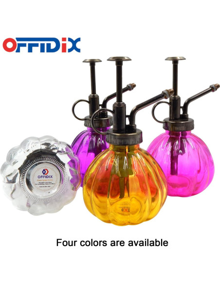 Botella Pulverizadora de Vidrio OFFIDIX 200 ml 16 cm Vintage