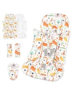 Inserto para Asiento de Auto Bebé HNHUAMING Suave y Reversible