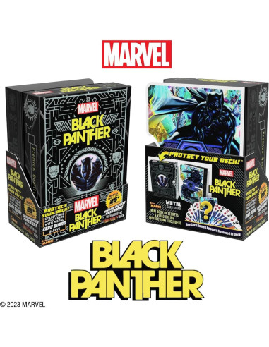 Baraja Mágica Black Panther Fantasma con Estuche Protector