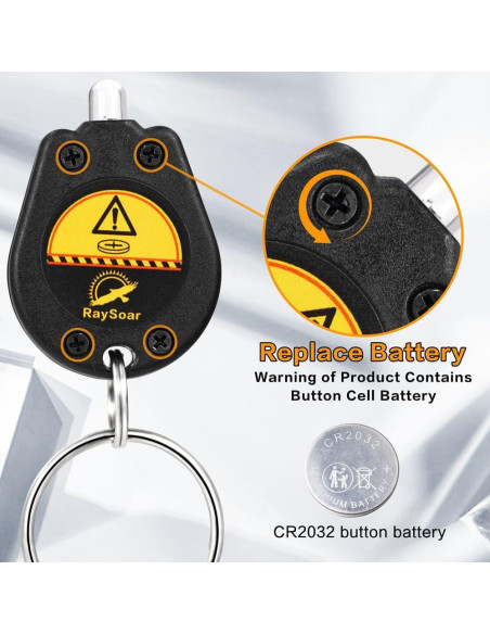 Paquete de 100 Linternas LED Rojo RaySoar para Observación Nocturna